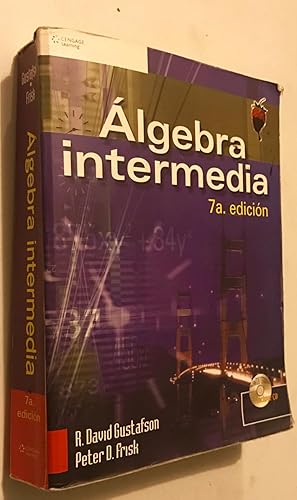 Imagen del vendedor de Algebra intermedia / Intermediate Algebra (Spanish Edition) a la venta por Once Upon A Time