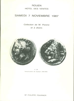 Image du vendeur pour Collection de Monsieur Pereire et  divers .Monnaies Franaises trangres Lots mis en vente par dansmongarage