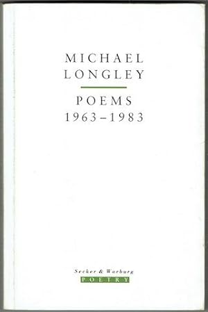 Seller image for Poems 1963-1983 for sale by Hall of Books