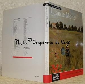 Image du vendeur pour L'opera completa di Claude Monet, 1870 - 1889. Introdotta da scritti del pittore e coordinata da Luigina Rossi Bortolatto. Collezione Classici dell'Arte, n. 63. mis en vente par Bouquinerie du Varis