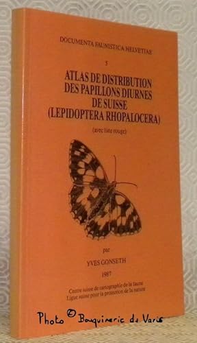 Immagine del venditore per Atlas de distribution des papillons de Suisse, lepidoptera rhopalocera, avec liste rouge. Collection Documenta Faunistica Helvetiae, n. 3. venduto da Bouquinerie du Varis