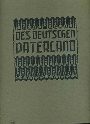 Des Deutschen Vaterland. Teilband. Nur Band 2: Deutschland in landschaftlicher, geschichtlicher, ...