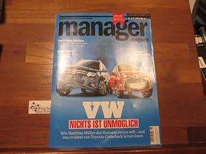 Bild des Verkufers fr Manager Magazin, 11/2015 VW nichts ist unmglich zum Verkauf von Antiquariat im Kaiserviertel | Wimbauer Buchversand