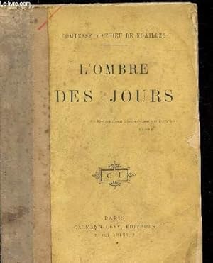 Seller image for L'OMBRE DES JOURS for sale by Le-Livre