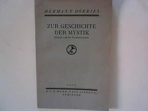 Imagen del vendedor de Zur Geschichte der Mystik: Erigena und der Neuplatonismus a la venta por ANTIQUARIAT FRDEBUCH Inh.Michael Simon