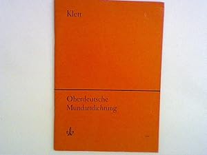 Seller image for Oberdeutsche Mundartdichtung for sale by ANTIQUARIAT FRDEBUCH Inh.Michael Simon