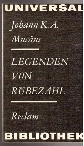 Bild des Verkufers fr Legenden von Rbezahl zum Verkauf von Antiquariat Jterbook, Inh. H. Schulze