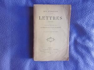 Seller image for Lettres 1825-1842 for sale by arobase livres