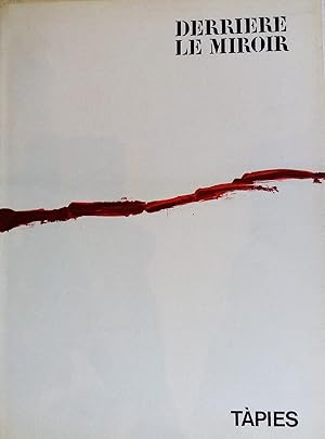 Tapies. Derriere Le Miroir. N° 180 Octobre 1969