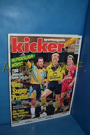 Image du vendeur pour Sportmagazin kicker, aktuell - fachlich - kritisch Nr. 12/6. Wo. 6.2.1995 mis en vente par Antiquarische Fundgrube e.U.