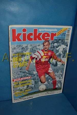 Image du vendeur pour Sportmagazin kicker, aktuell - fachlich - kritisch Nr. 16/8. Wo. 20.2.1995 mis en vente par Antiquarische Fundgrube e.U.