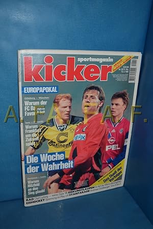 Image du vendeur pour Sportmagazin kicker, aktuell - fachlich . kritisch Nr. 22/11. Wo. 13.3.1995 mis en vente par Antiquarische Fundgrube e.U.