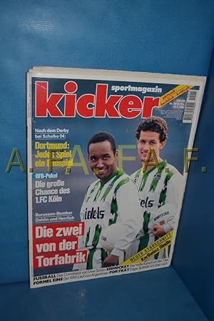 Image du vendeur pour Sportmagazin kicker, aktuell - fachlich . kritisch Nr. 30/15. Wo. 10.4.1995 mis en vente par Antiquarische Fundgrube e.U.