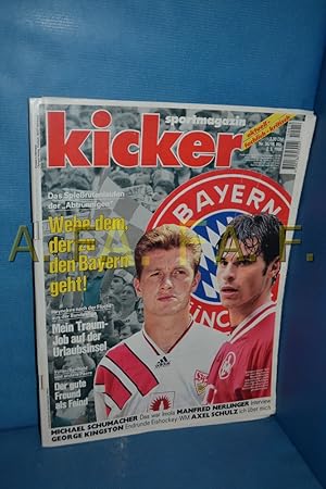 Image du vendeur pour Sportmagazin kicker, aktuell - fachlich . kritisch Nr. 36/18. Wo. 2.5.1995 mis en vente par Antiquarische Fundgrube e.U.