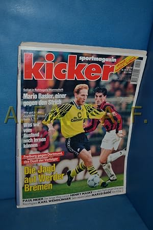 Image du vendeur pour Sportmagazin kicker, aktuell - fachlich . kritisch Nr. 42/21. Wo. 22.5.1995 mis en vente par Antiquarische Fundgrube e.U.