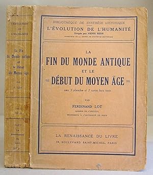 Bild des Verkufers fr La Fin Du Monde Antique Et Le Dbut Du Moyen ge zum Verkauf von Eastleach Books