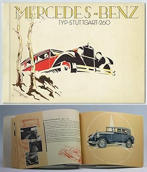 Mercedes - Benz Typ Stuttgart 260 - Original-Prospekt der 30er Jahre