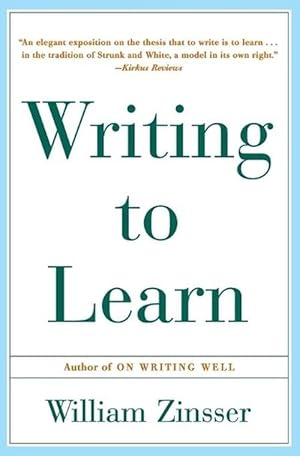 Seller image for Writing to Learn (Paperback) for sale by Grand Eagle Retail