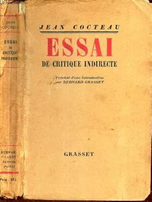 Seller image for ESSAI DE CRITIQUE INDIRECTE : Le mystre lac - des Beaux-Arts considrs comme un assassinat. for sale by Le-Livre