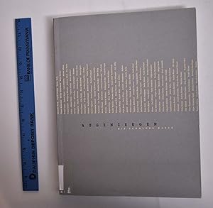 Immagine del venditore per Augenzeugen: Die Sammlung Hanck: Papierarbeiten der 80er und 90er Jahre venduto da Mullen Books, ABAA