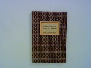 Immagine del venditore per Latinische Grten - Rmische Lyrik in bersetzungen - Eine Auslese rmischer Gedichte Insel-Bcherei Nr. 529 venduto da ANTIQUARIAT FRDEBUCH Inh.Michael Simon