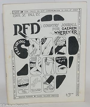 Bild des Verkufers fr RFD: a country journal for gay men everywhere; #32 Fall 1982; Raging Rubber, Faerie related erotica zum Verkauf von Bolerium Books Inc.