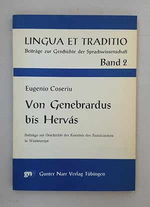 Von Genebrardus bis Hervas. Beiträge zur Kenntnis des Rumänischen in Westeuropa.