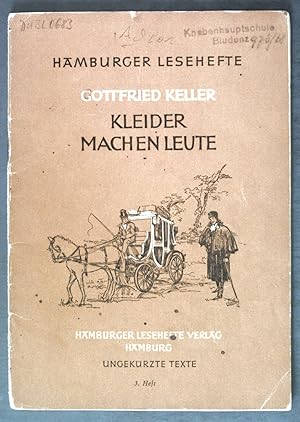 Bild des Verkufers fr Kleider machen Leute; Hamburger Lesehefte, 3. Heft zum Verkauf von books4less (Versandantiquariat Petra Gros GmbH & Co. KG)
