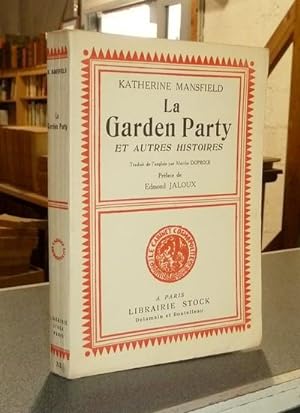 Image du vendeur pour La Garden Party et autres histoires mis en vente par Le Beau Livre