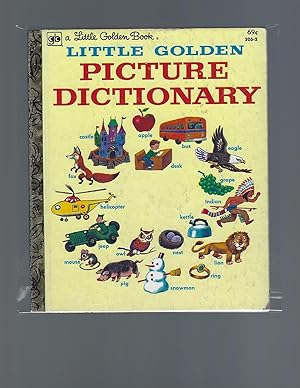 Bild des Verkufers fr Little Golden Picture Dictionary zum Verkauf von AcornBooksNH