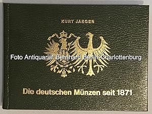 Imagen del vendedor de Die deutschen Mnzen seit 1871; 100 Jahre Markwhrung 1971 mit Prgezahlen und Bewertungen a la venta por Antiquariat Bernhard