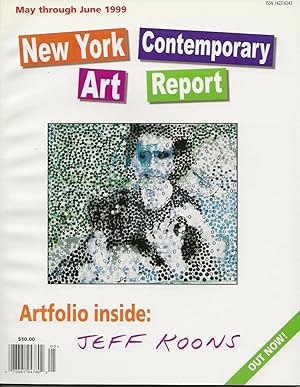 Seller image for New York Contemporary Art Report - May through June 1999 - Artfolio inside: Jeff Koons for sale by The land of Nod - art & books