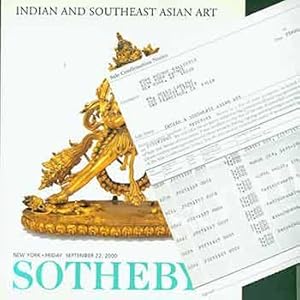 Indian and Southeast Asian Art. New York Sept 22, 2000. Sale #7510. Lots 1 to 256.