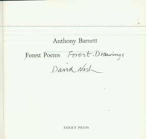 Imagen del vendedor de Forest Poems: Forest Drawings. (One of 200 copies.) a la venta por Wittenborn Art Books