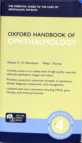 Bild des Verkufers fr Oxford Handbook of Ophthalmology zum Verkauf von GreatBookPrices