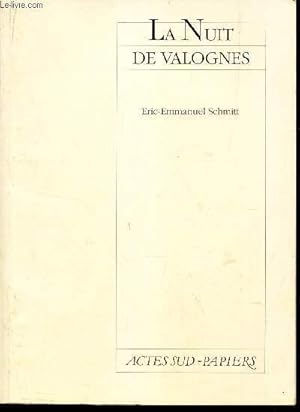 Imagen del vendedor de LA NUIT DE VALOGNES a la venta por Le-Livre