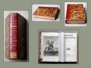 Seller image for ANNALES ROMANTIQUES . RECUEIL DE MORCEAUX CHOISIS DE LITTRATURE CONTEMPORAINE . 1827 - 1828 for sale by MAGNASCO