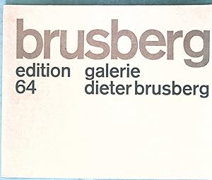 Edition 64: Original-Grafik im Verlag der Galerie von Bayrle & Jäger, Martin Engelmann, Horst Ego...