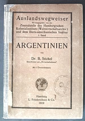 Seller image for Argentinien, Auslandwegweiser, 1. Band; for sale by books4less (Versandantiquariat Petra Gros GmbH & Co. KG)