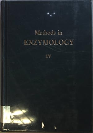 Seller image for Methods in Enzymology: VOL. IV: Special Techniques for the Enzymologist. for sale by books4less (Versandantiquariat Petra Gros GmbH & Co. KG)