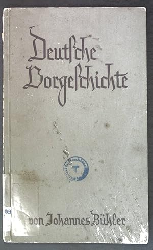 Seller image for Deutsche Vorgeschichte; for sale by books4less (Versandantiquariat Petra Gros GmbH & Co. KG)