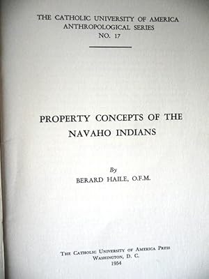 Property Concepts of the Navaho Indians