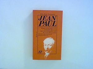 Seller image for Jean Paul -Werke in zwlf Bnden , Band 12 - Spte erzhlende Schriften for sale by ANTIQUARIAT FRDEBUCH Inh.Michael Simon