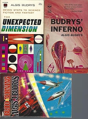 "ALGIS BUDRYS" FIRST EDITION COLLECTIONS: The Unexpected Dimension / Budrys' Inferno (aka The Fur...