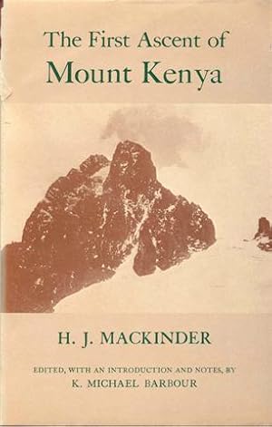 Image du vendeur pour The First Ascent of Mount Kenya mis en vente par Bookmarc's