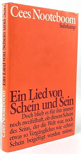 Seller image for Ein Lied von Schein und Sein. Aus dem Niederlndischen von Helga van Beuningen. for sale by Antiquariat Heiner Henke