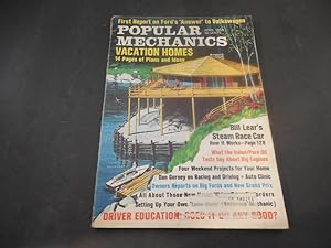 Popular Mechanics Apr 1969 Bill Lear's Steam Race Cara, Vacation Homes
