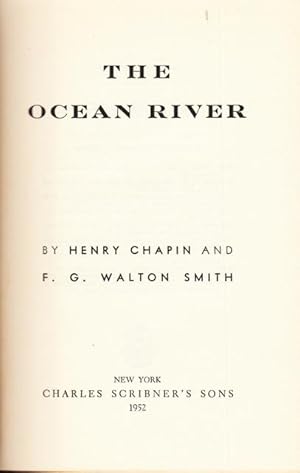 Imagen del vendedor de THE OCEAN RIVER. a la venta por ABLEBOOKS