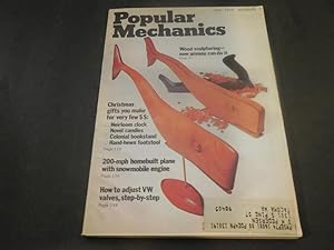 Popular Mechanics Nov 1972 Wood Sculpting, How to Adjust VW Valves