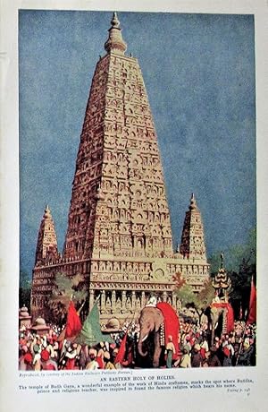 Vintage Color Print: An Eastern Holy of Holies